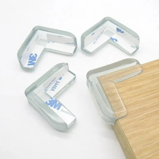 4pcs/lot Anti-collision Glass Table Protection Clear Rubber Furniture